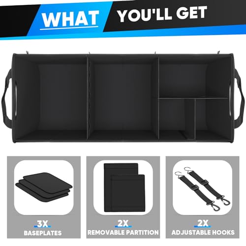 Simniam Trunk Organizer for car