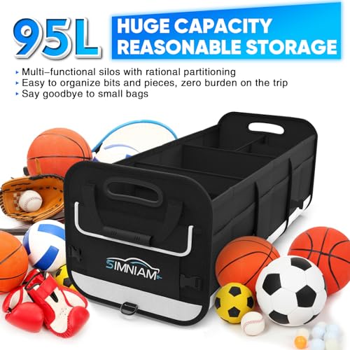 Simniam Trunk Organizer for car