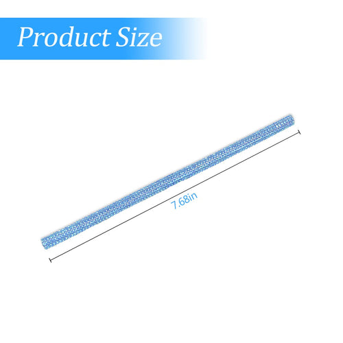 10PCS Bling Car Air Vent Trim (Rhinestone, Bendable, Universal)