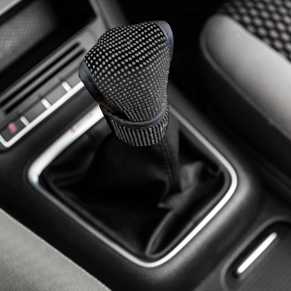Bling Gear Shift & Handbrake Cover Set (Rhinestone, Anti-Slip)