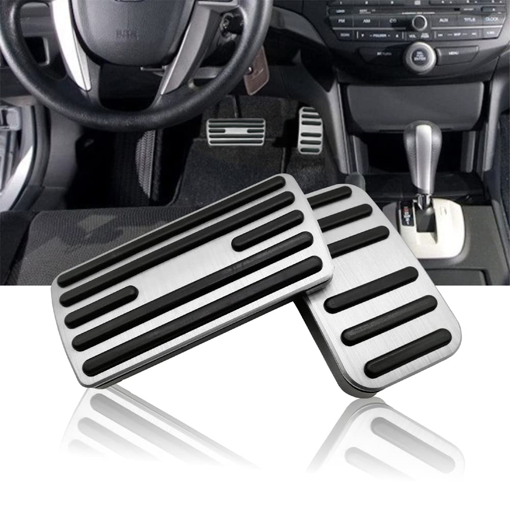 NYZAUTO Non-Slip Foot Pedal Pads Compatible with Honda