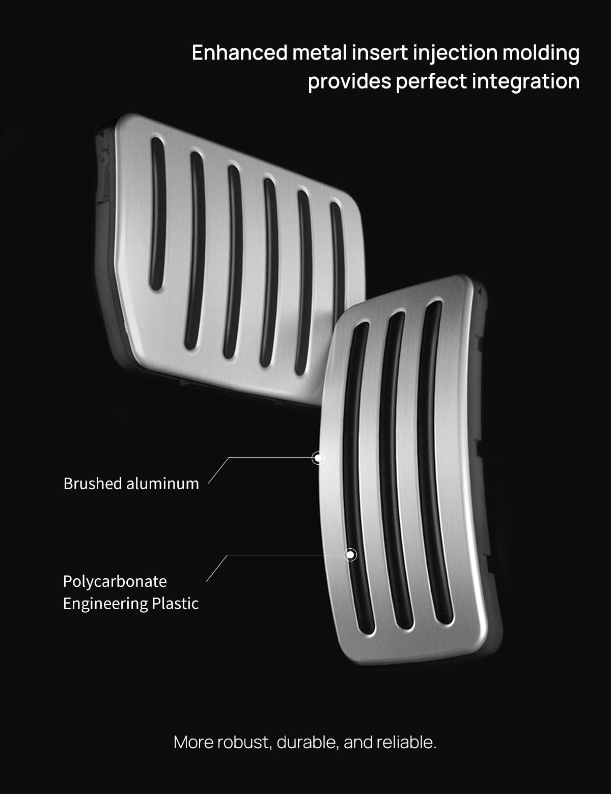 TPARTS Performance Pedal Sets for Tesla Model Y Model 3 Highland 2024-2025