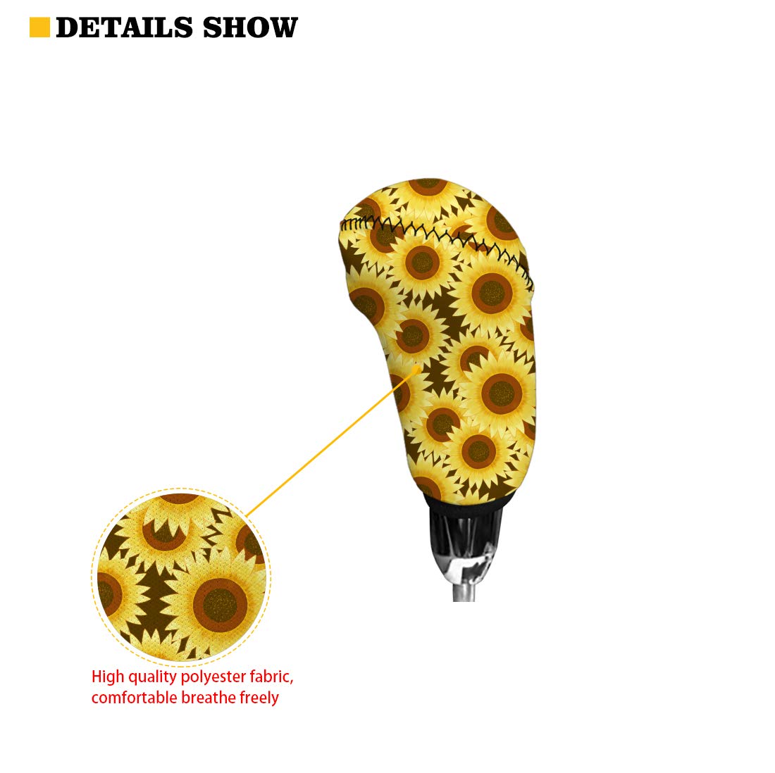 2-Piece Gear Shift & Handbrake Cover Set (Custom Pattern)