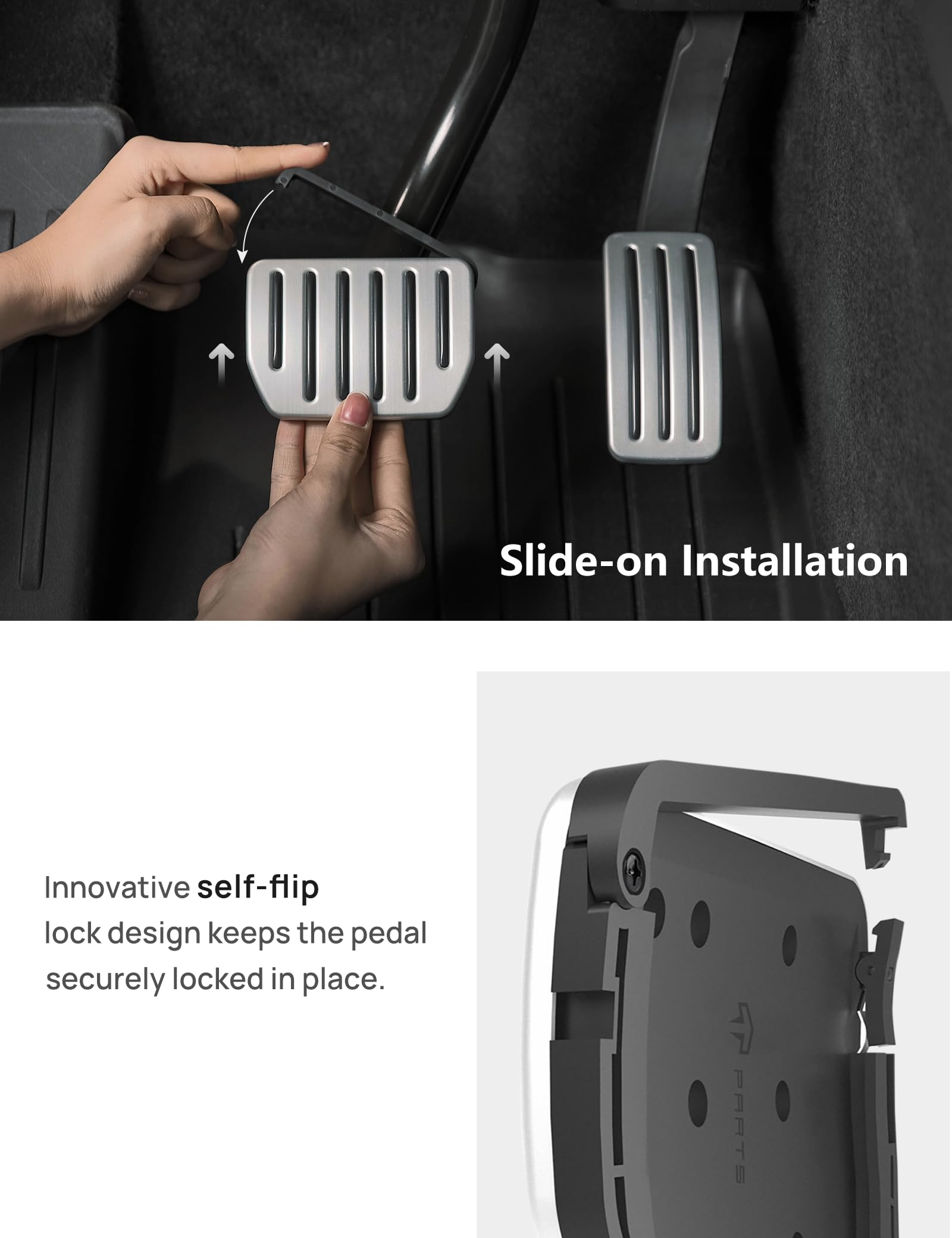 TPARTS Performance Pedal Sets for Tesla Model Y Model 3 Highland 2024-2025