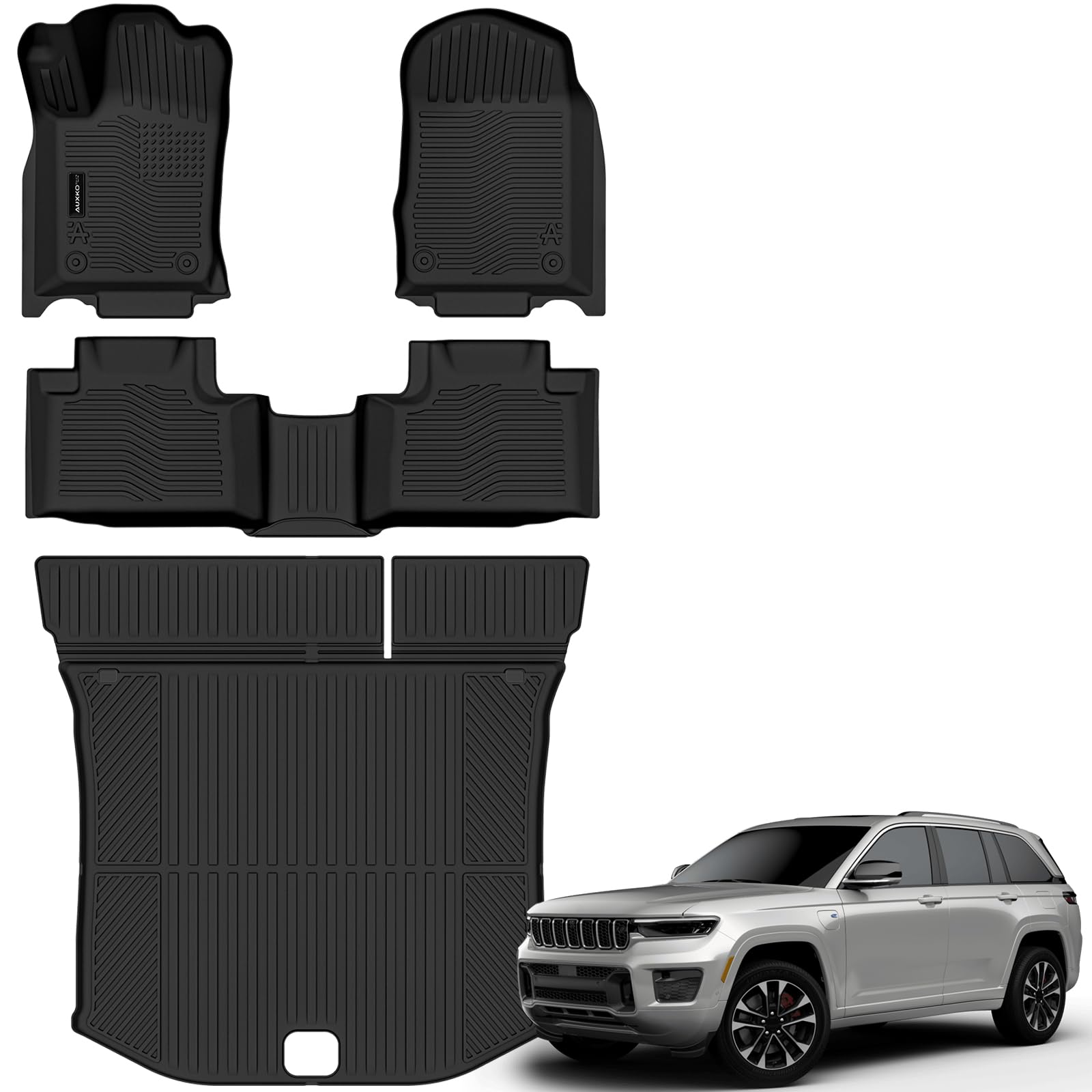 AUXKO Floor Mats Cargo Mat for Cherokee