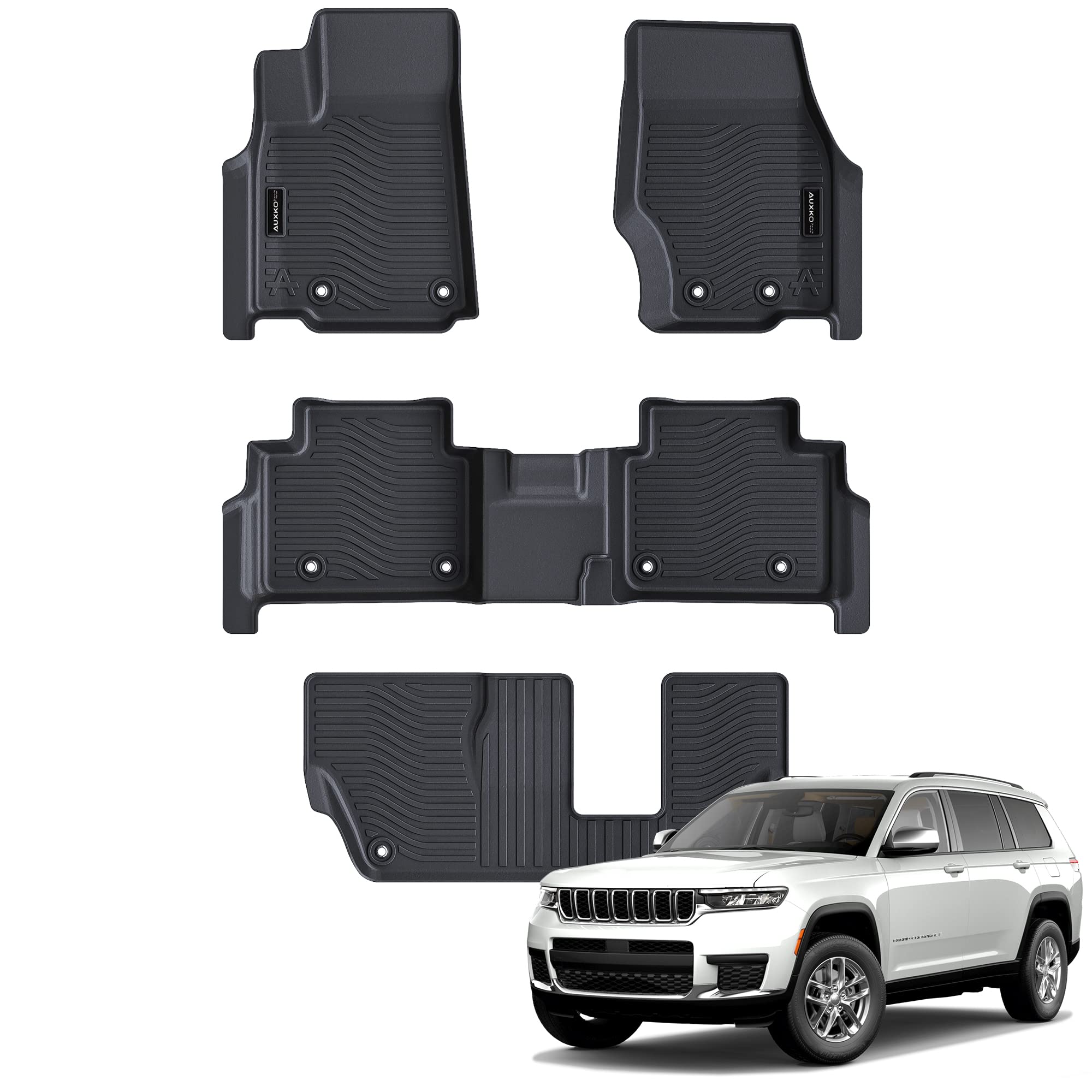 AUXKO Floor Mats Cargo Mat for Cherokee