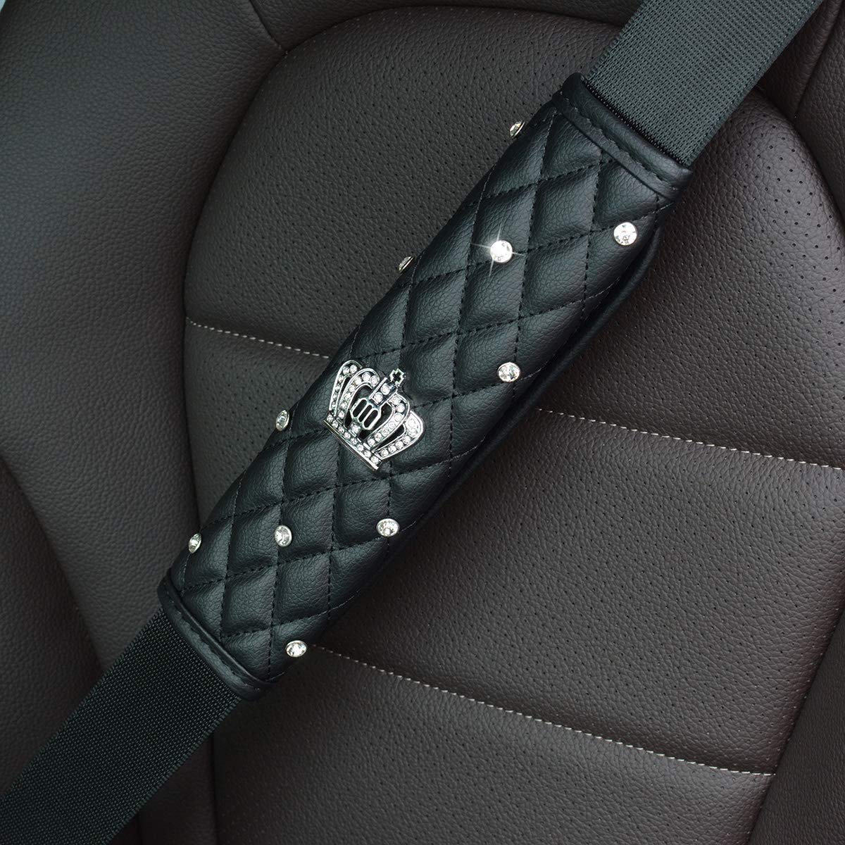 4-Piece Bling Interior Cover Set (Seatbelt, Shift, Handbrake)