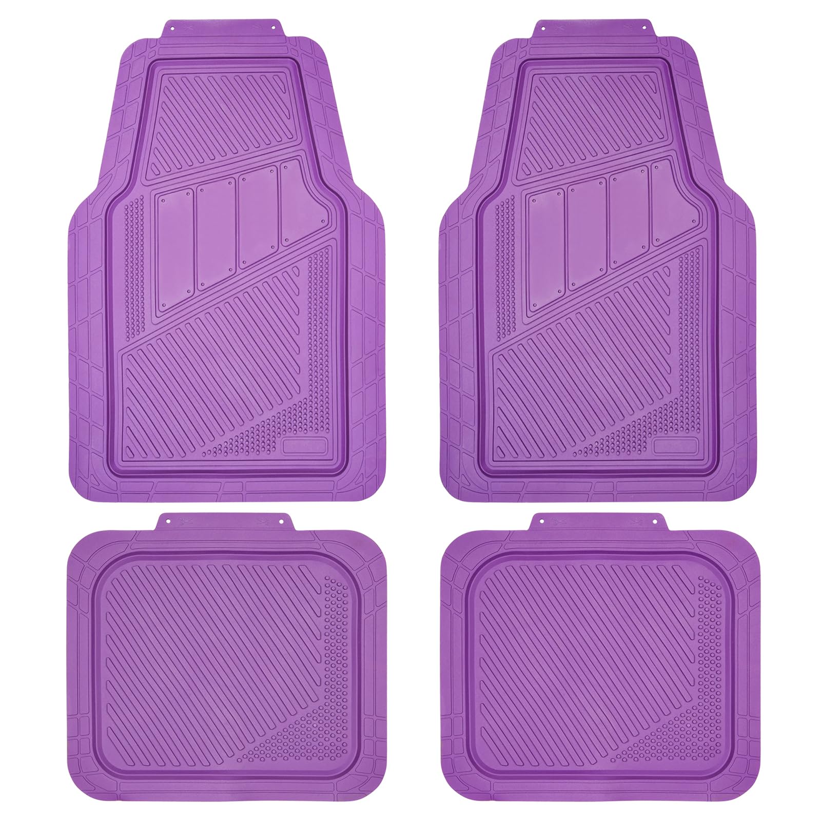 4-Piece Car Floor Mat Set (Waterproof, All-Weather, Universal)