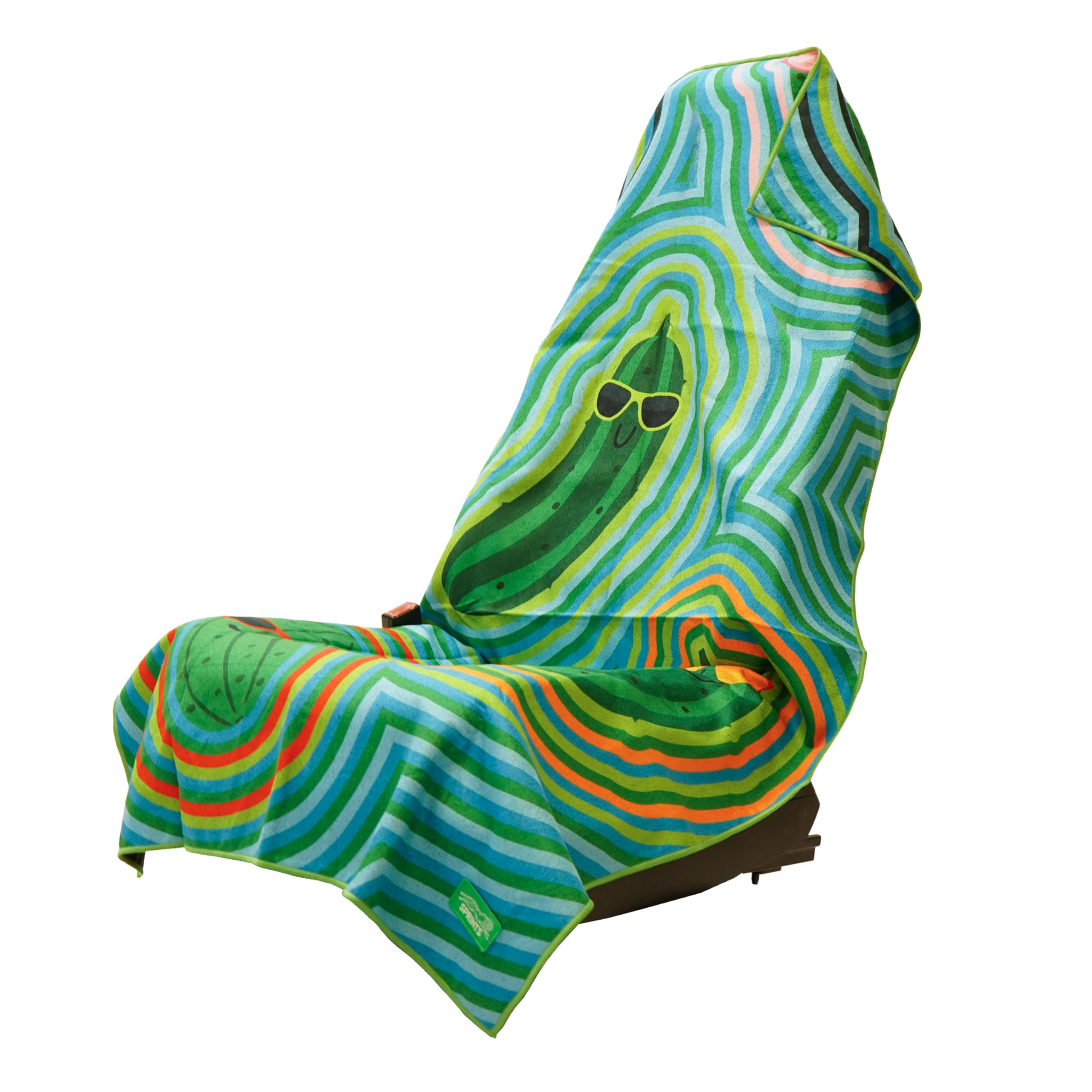 Athletic Running Towel Car Seat Cover (Microfiber)