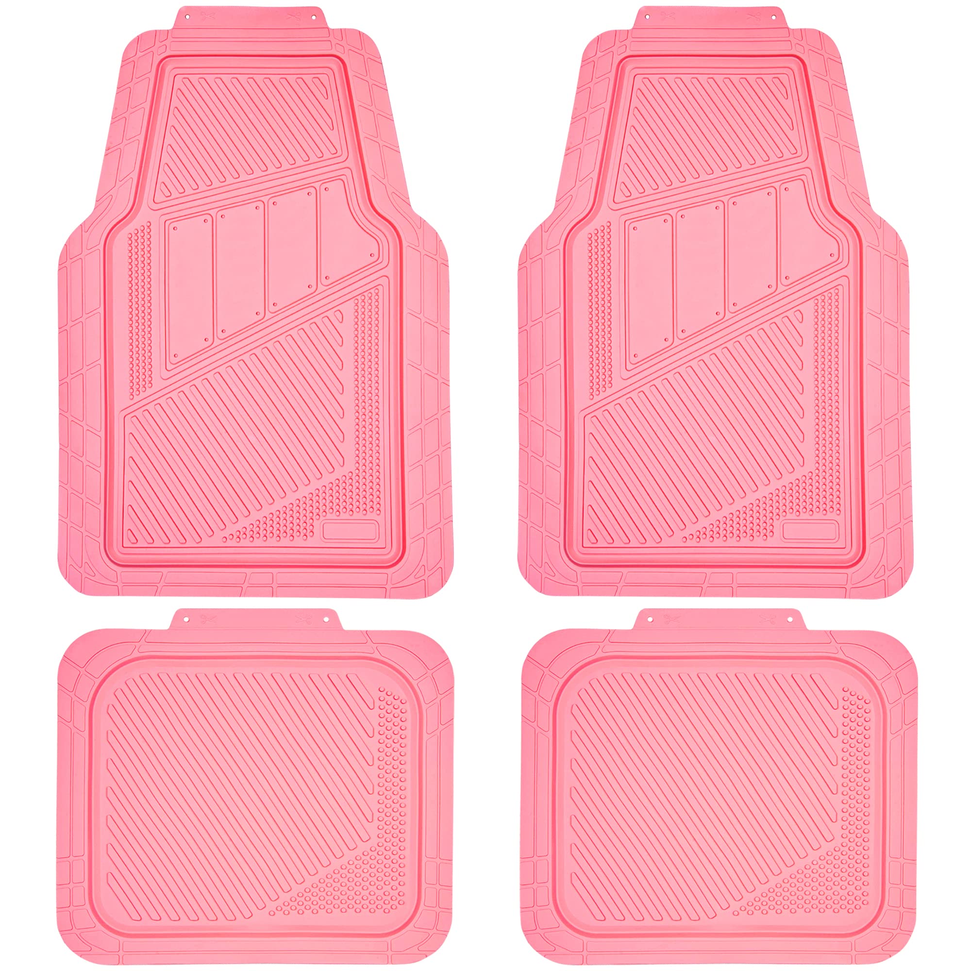 4-Piece Car Floor Mat Set (Waterproof, All-Weather, Universal)