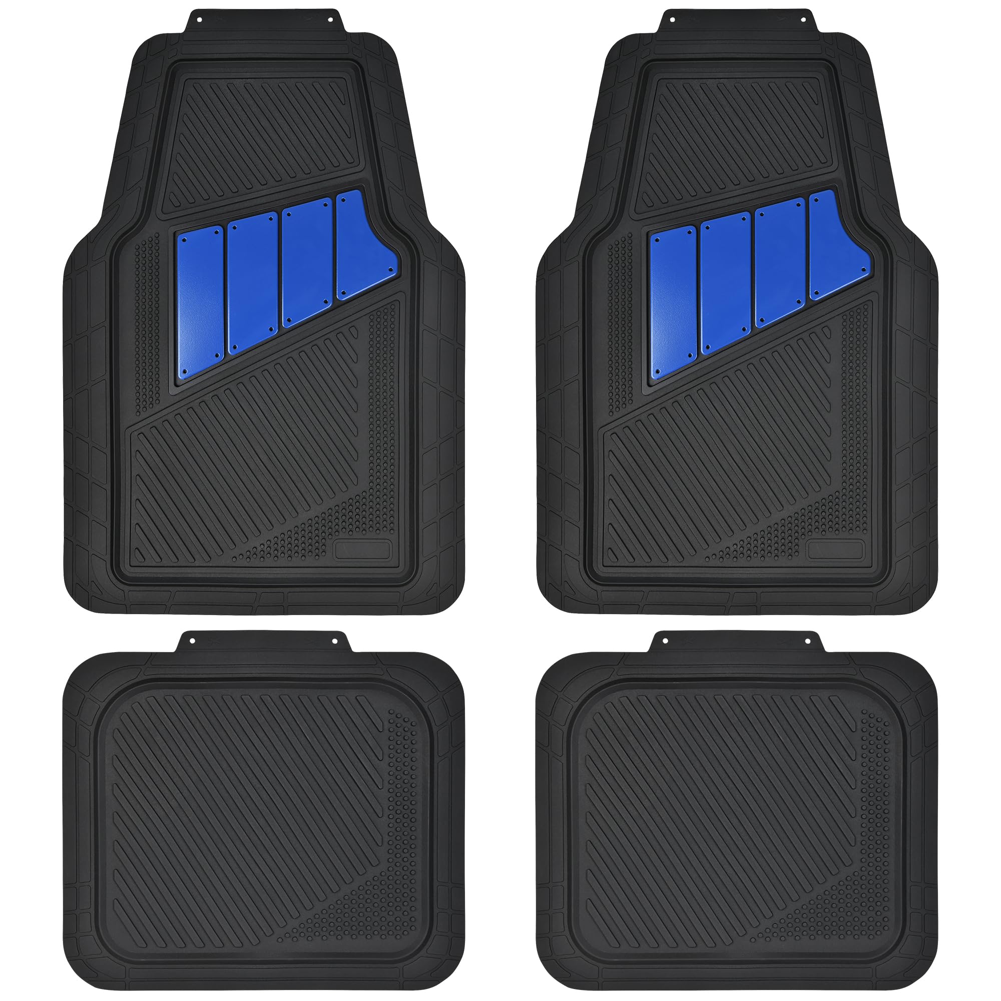 4-Piece Car Floor Mat Set (Waterproof, All-Weather, Universal)