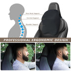Memory Foam Car Headrest Pillow (Neck & Shoulder Support)