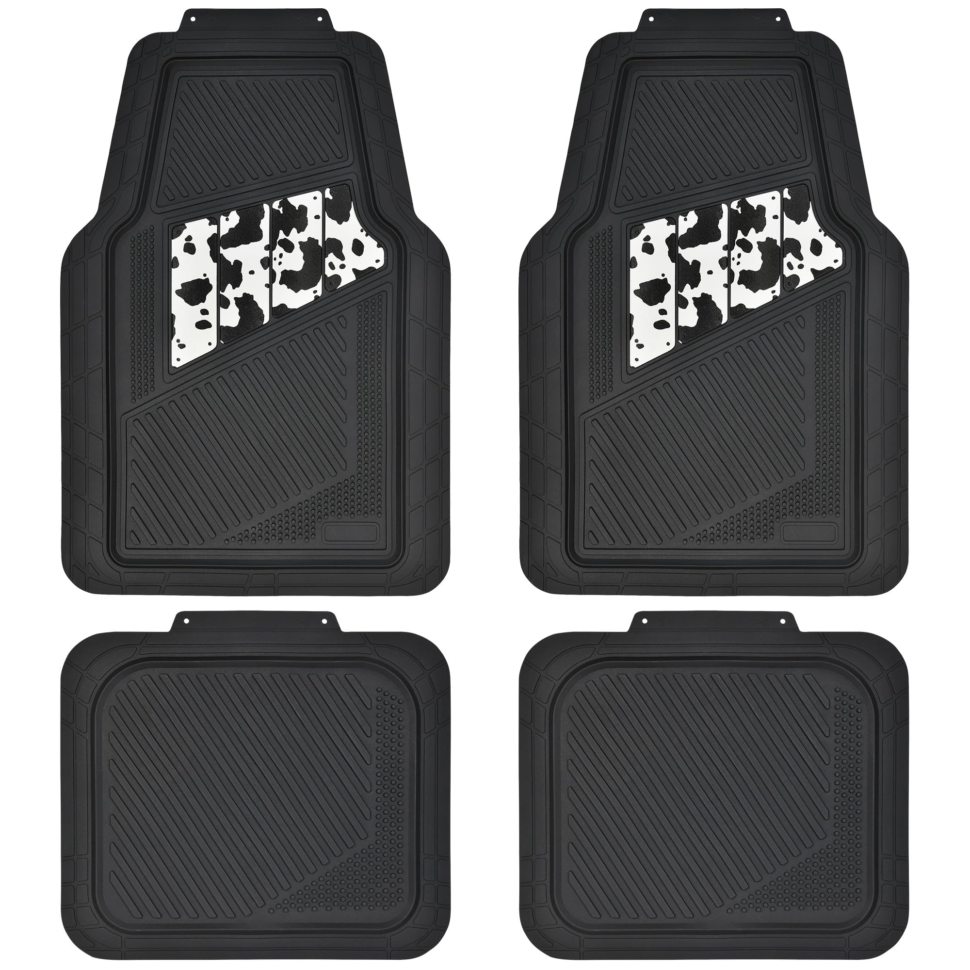 4-Piece Car Floor Mat Set (Waterproof, All-Weather, Universal)